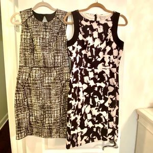 Bundle!! H&M black and white office dresses